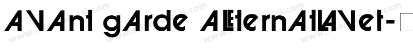 avant garde alternatives字体转换